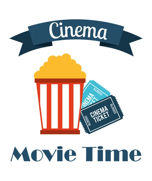 Cinema iconen ontwerp — Stockvector