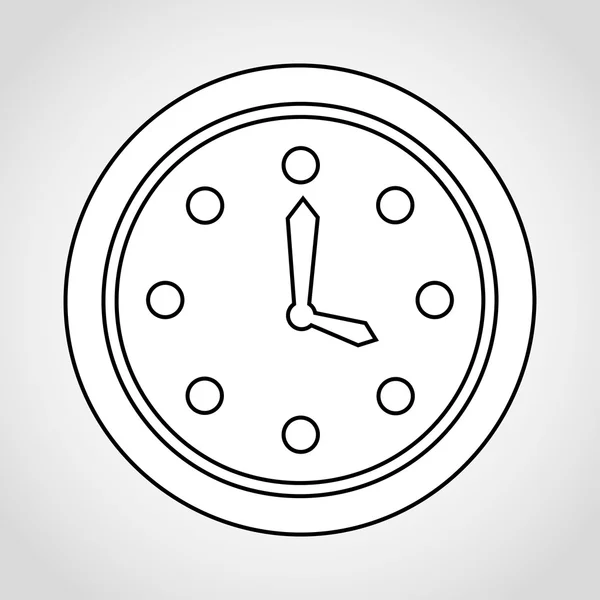 Idő ikon tervezés — Stock Vector