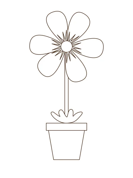 Blomma ikon design — Stock vektor