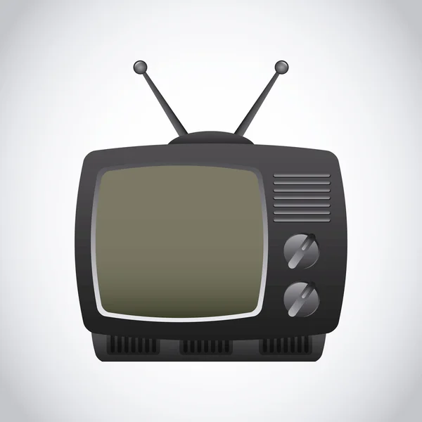 Écran de télévision — Image vectorielle