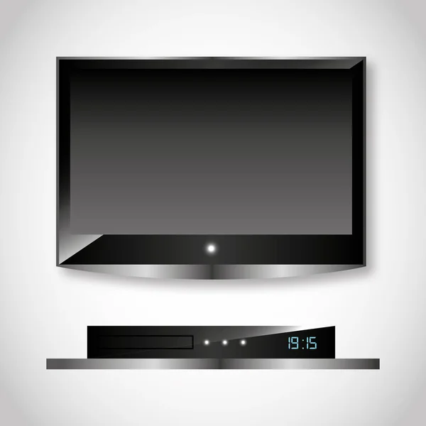 Televizyon ekranı — Stok Vektör