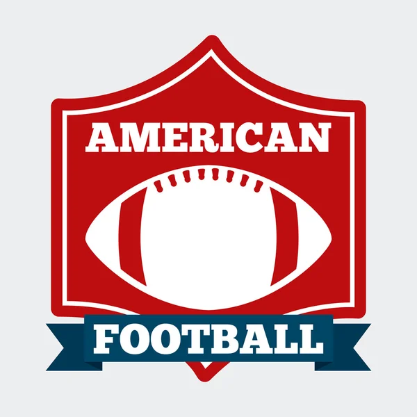 Football americano — Vettoriale Stock