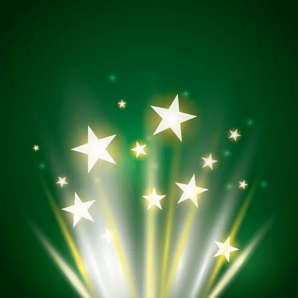 Estrellas luces — Vector de stock