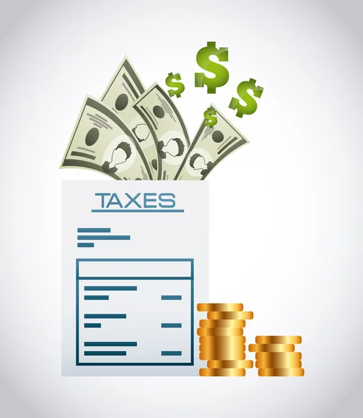 Taxes concept — Stock Vector