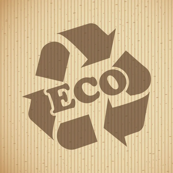 Eco amistoso — Archivo Imágenes Vectoriales