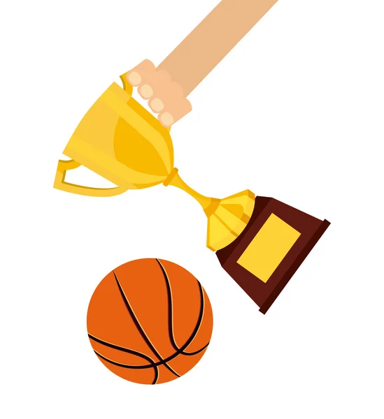 Sport Koszykówka — Wektor stockowy