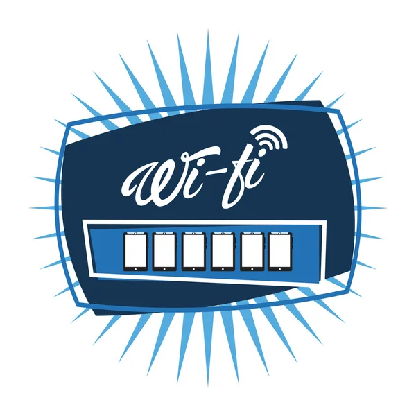 Wifi-tjeneste – stockvektor
