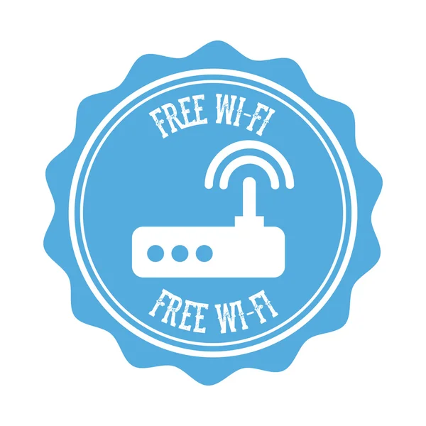 WiFi hizmet — Stok Vektör