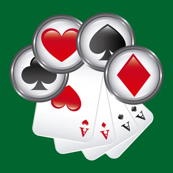 Jeu de casino — Image vectorielle