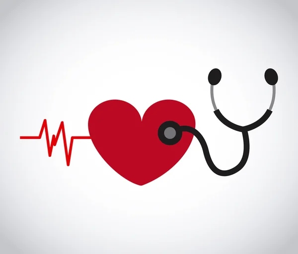 Έννοια της καρδιολογίας — Διανυσματικό Αρχείο