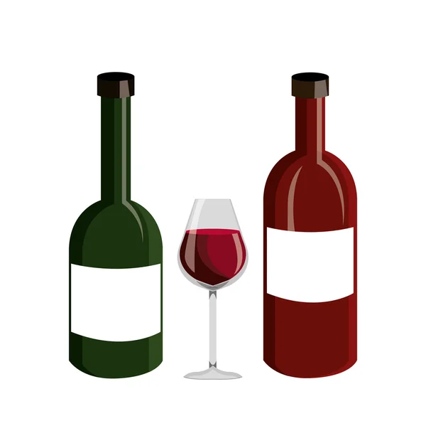 Diseño del vino . — Vector de stock