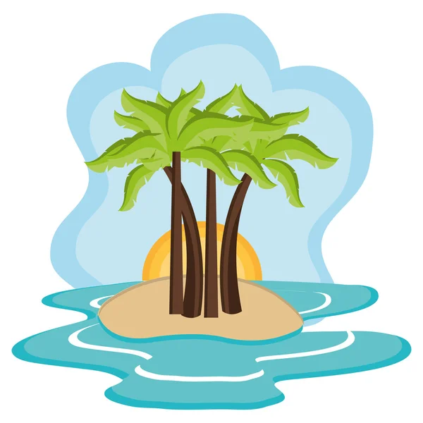 Diseño de verano . — Vector de stock