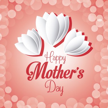 mutlu anneler günü kartları tasarımı.