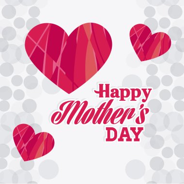 mutlu anneler günü kartları tasarımı.