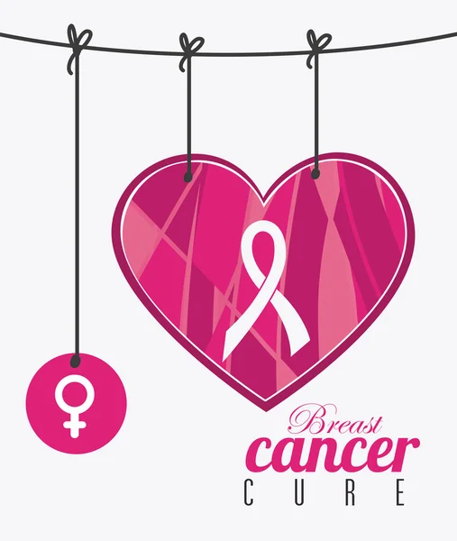 Cancer design. — Stock Vector