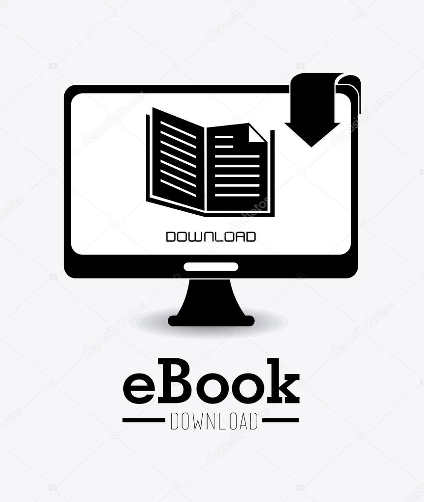 Ebook design illustration