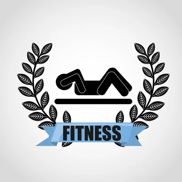 Fitness sport — Stockvector