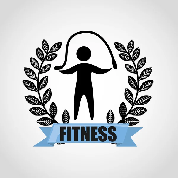 Deporte fitness — Archivo Imágenes Vectoriales