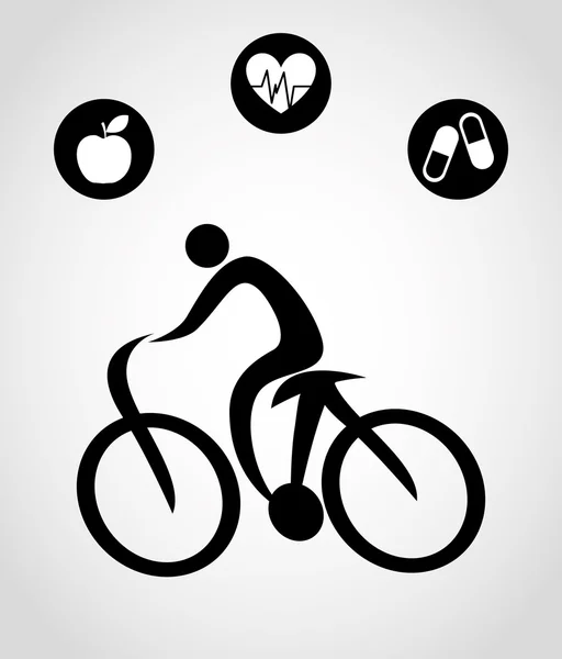 Fitness sport — Stockvector