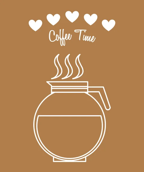 Coffee time — Stock Vector