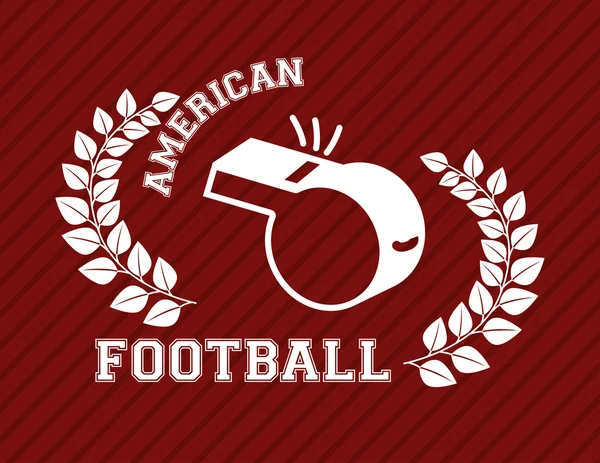 Football americano — Vettoriale Stock