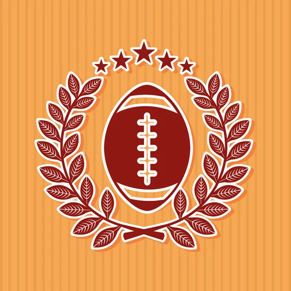 Football americano — Vettoriale Stock