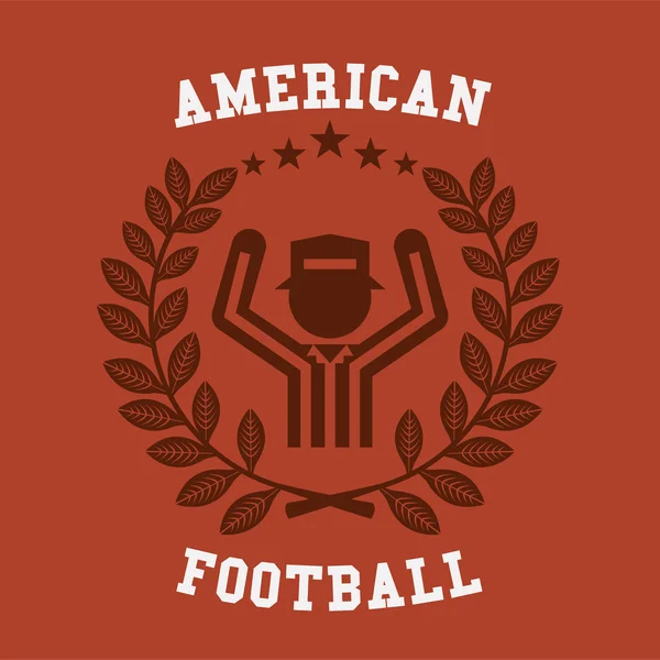 Football americano — Vettoriale Stock