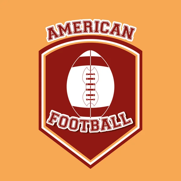 Americký fotbal — Stockový vektor