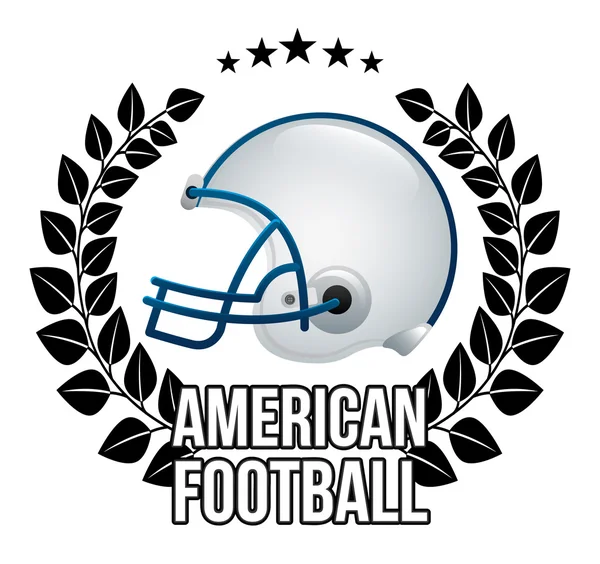 American football — Stock Vector