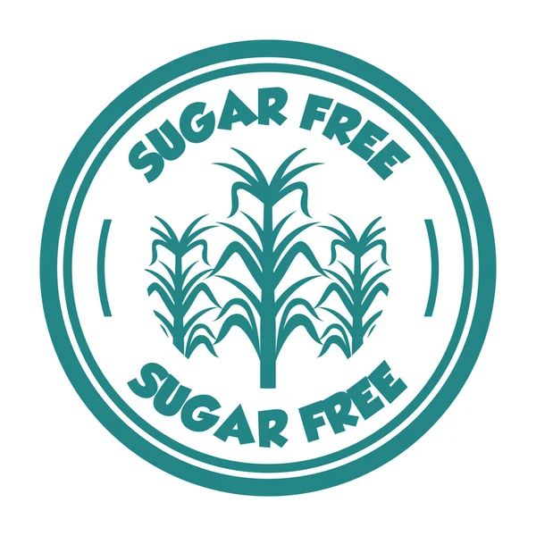 Χωρίς ζάχαρη — Διανυσματικό Αρχείο