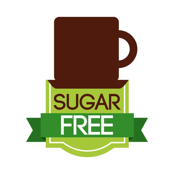 Sugar free — Stock Vector