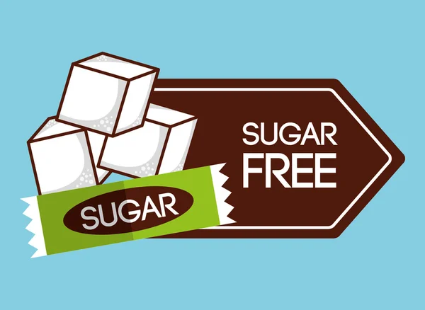 Sugar free — Stock Vector