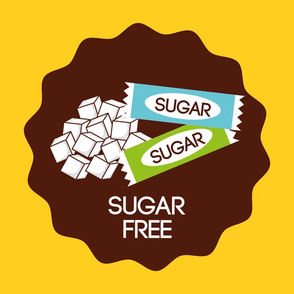 Sugar free — Stock Vector