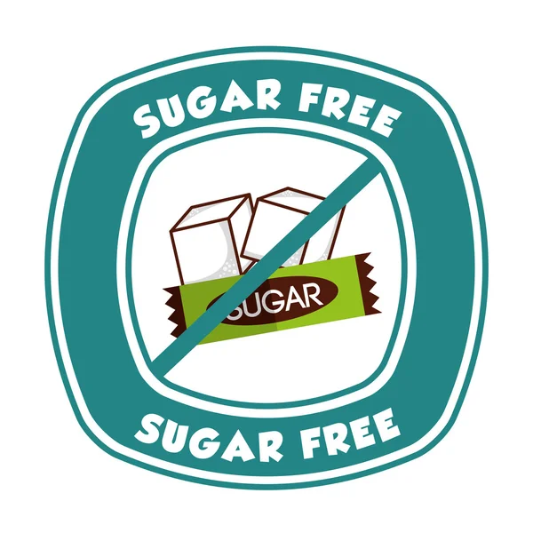 Sugar free — Stock Vector