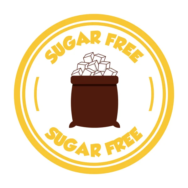 Sugar free — Stock Vector