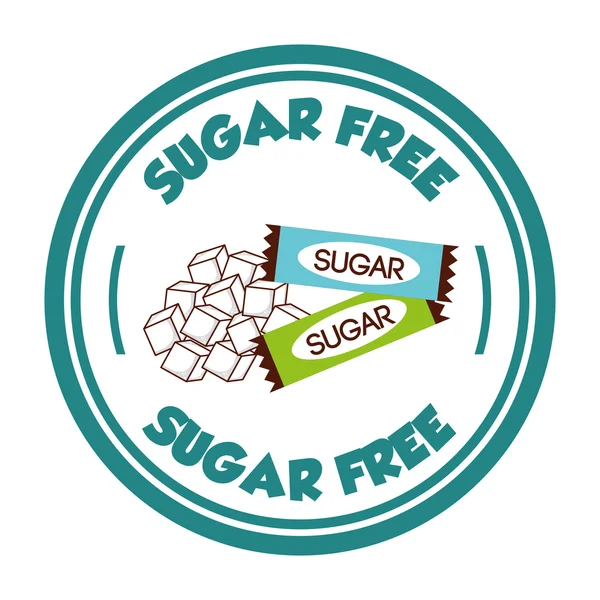 Sugar free — Stock Vector