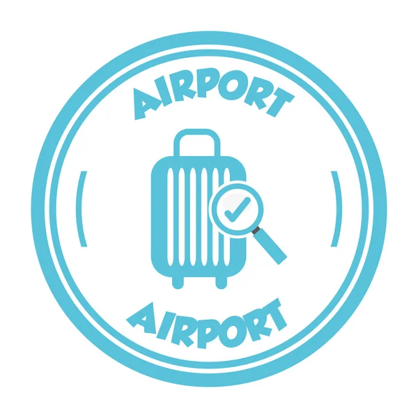 Знаки аэропорта — стоковый вектор