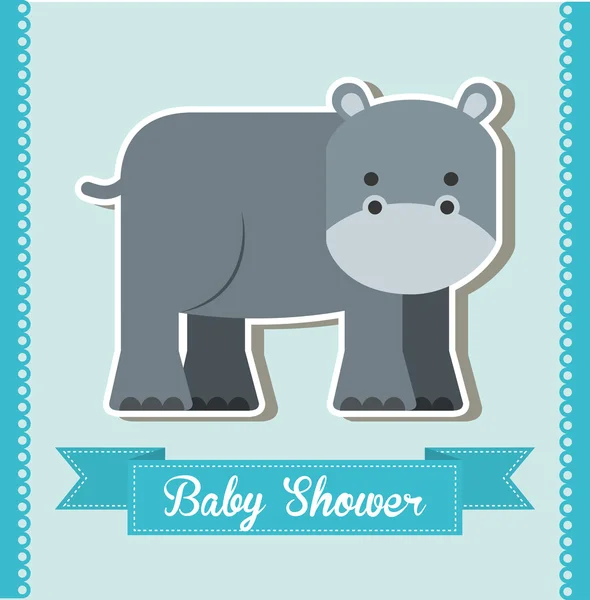 Baby shower — Stock Vector