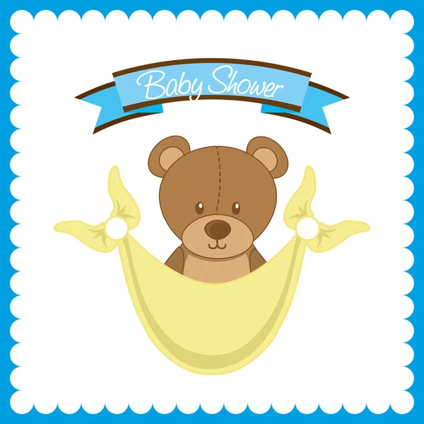 Baby shower — Stock Vector