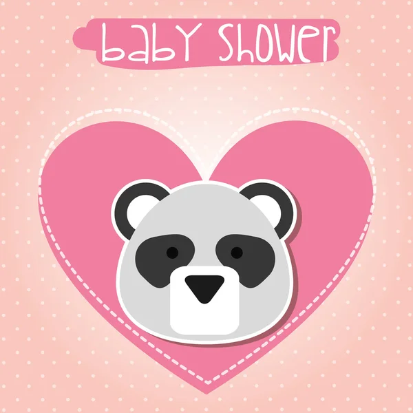 Baby shower — Stock Vector