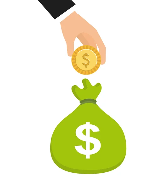 Money icon — Stock Vector