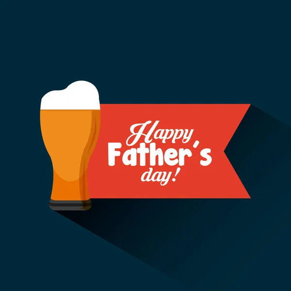 Boldog Apák Napja — Stock Vector