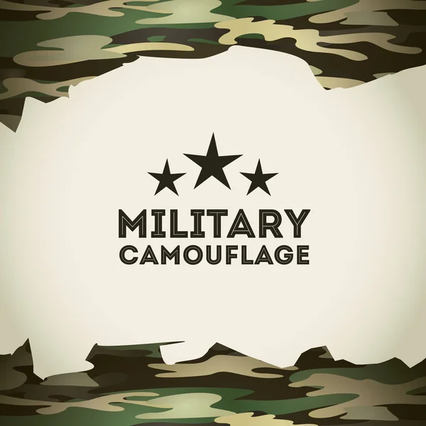 Military camouflage — Stock Vector