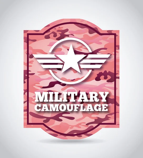Militär camouflage — Stock vektor
