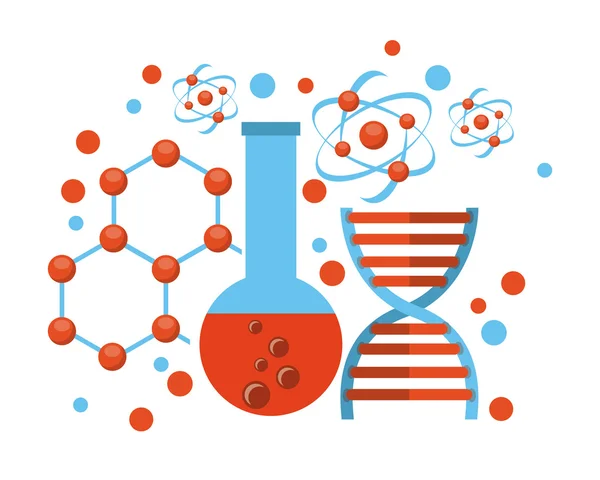 Chemie-Konzept — Stockvektor