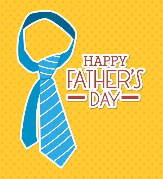 Happy fäder dag kortdesign. — Stock vektor