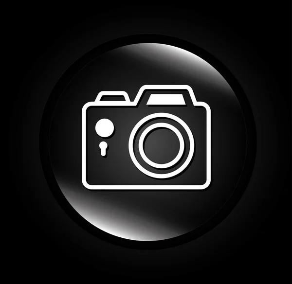 Progettazione della fotocamera . — Vettoriale Stock