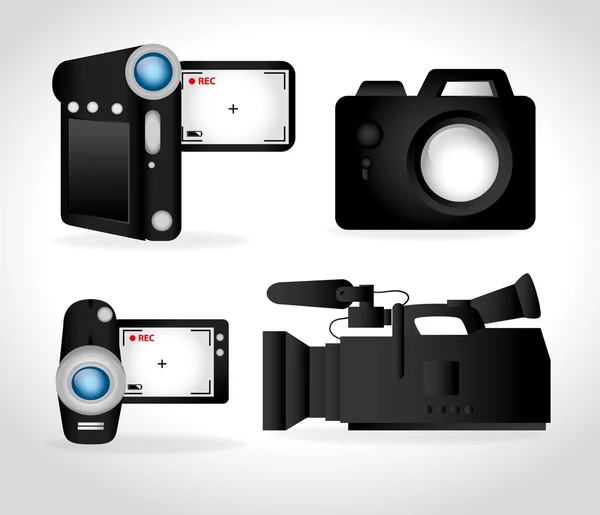 Conception de caméra . — Image vectorielle