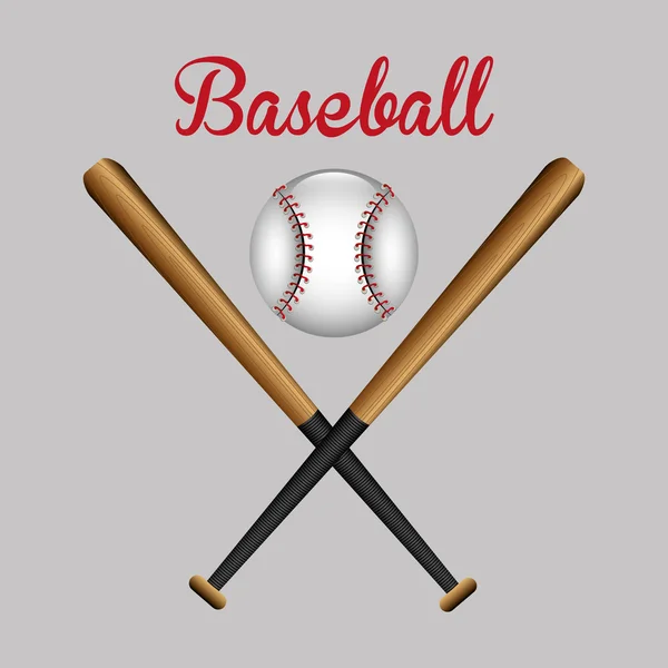 Design de beisebol . —  Vetores de Stock