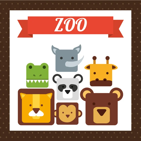 Animal lindo — Vector de stock